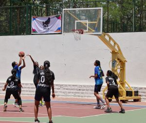 Participants of AIRO Sports Fest at Mahindra University